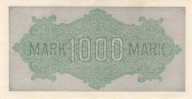 1000 Mark 1922 ro.75i WM